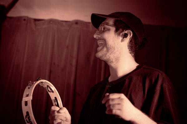 Ethan Likes His Tambourine