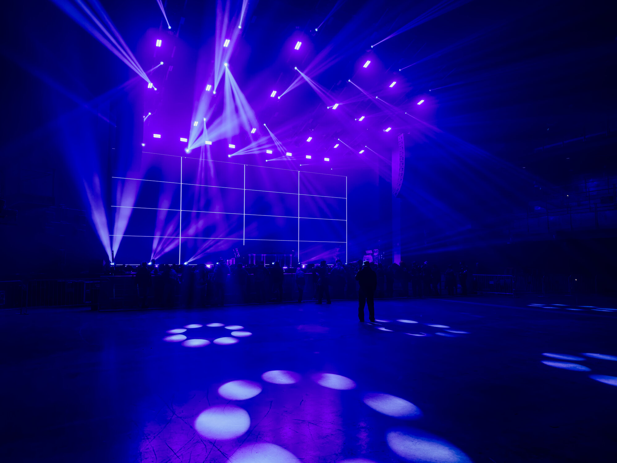 This is where you stand around waiting. The lighting is nice.