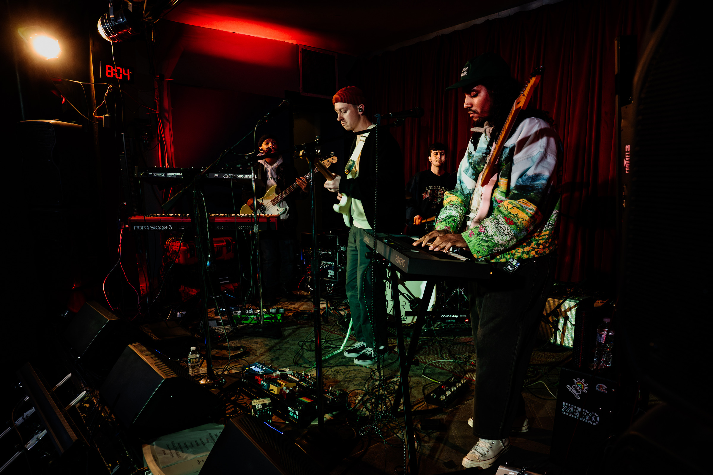 Bear the Moon, the sunset indie rockers themselves.
